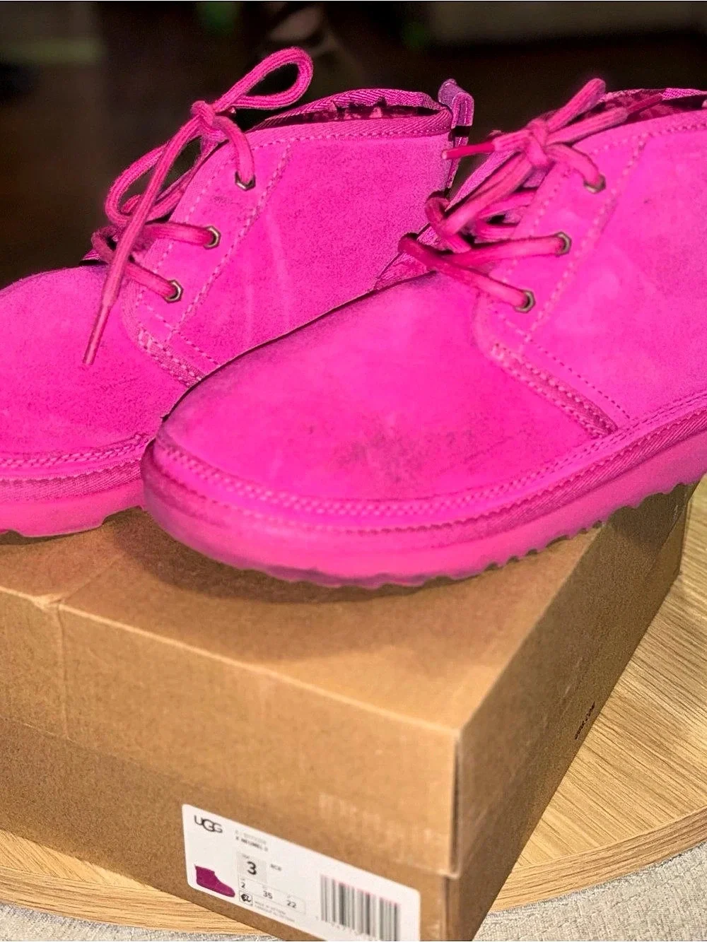 UGG Kids' Neumel II Pink Boots US 3